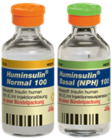 Huminsulin® Normal und Basal in Durchstechflasche